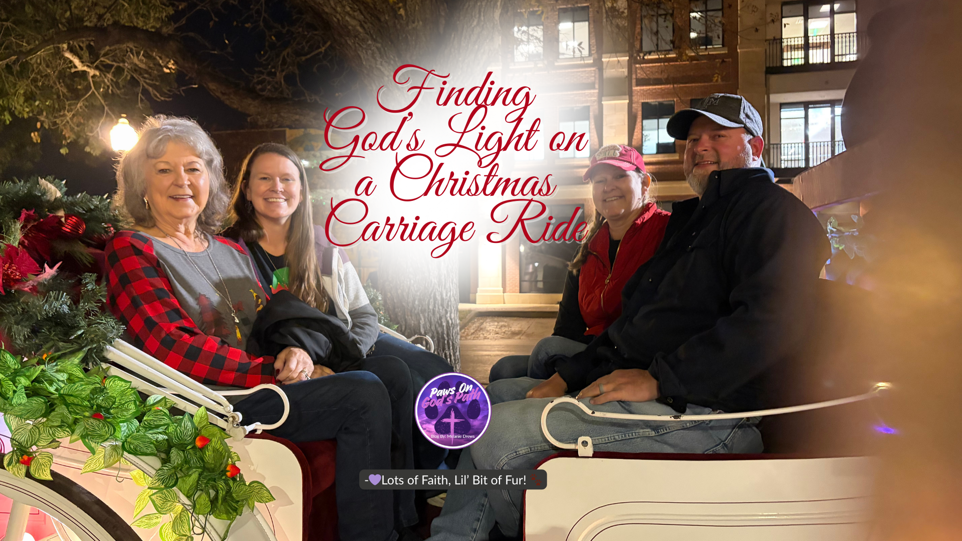 Finding God’s Light on a Christmas Carriage Ride