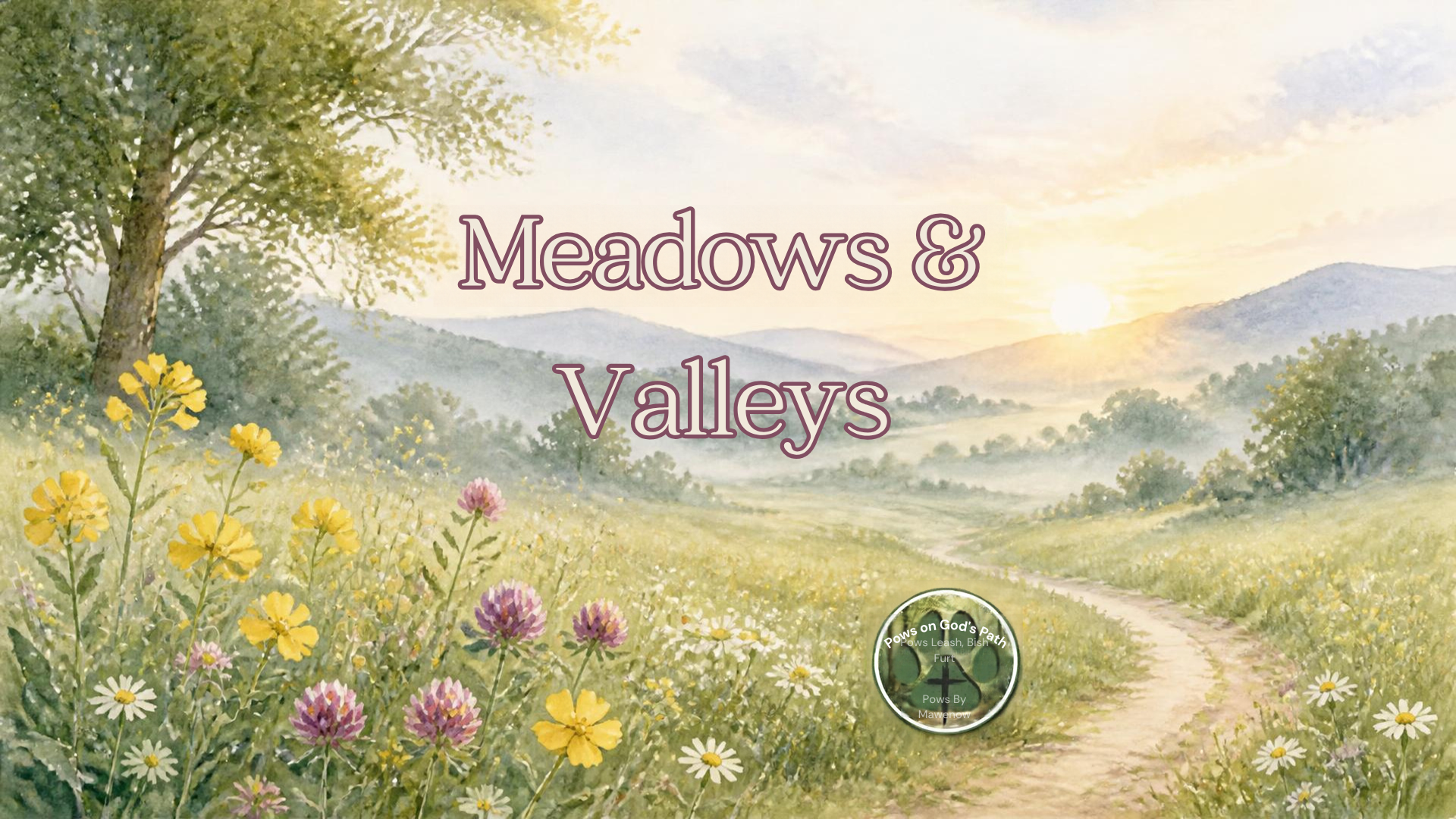 Meadows and Valleys: A Psalm 23 Short Devotional