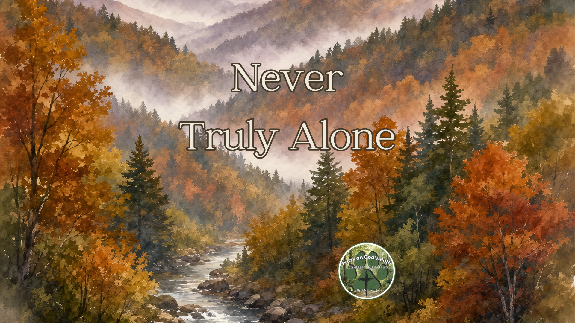 Never Truly Alone: Short Psalm 23 Inspired Poem